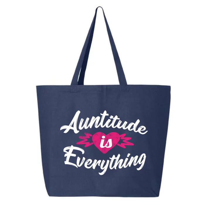 Crazy Aunt Crazy Sister Auntitude Is Everything Aunt Gift Cool Gift 25L Jumbo Tote