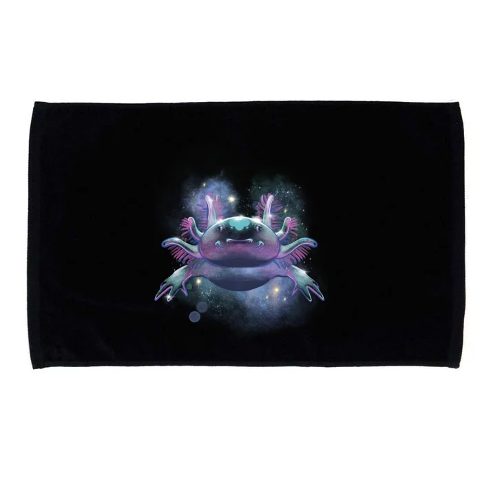 Cosmic Axolotl Microfiber Hand Towel