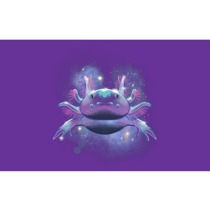 Cosmic Axolotl Bumper Sticker