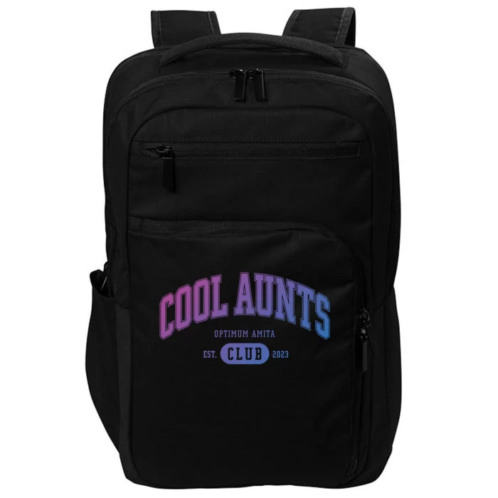 Cool Aunts Club Gift Impact Tech Backpack