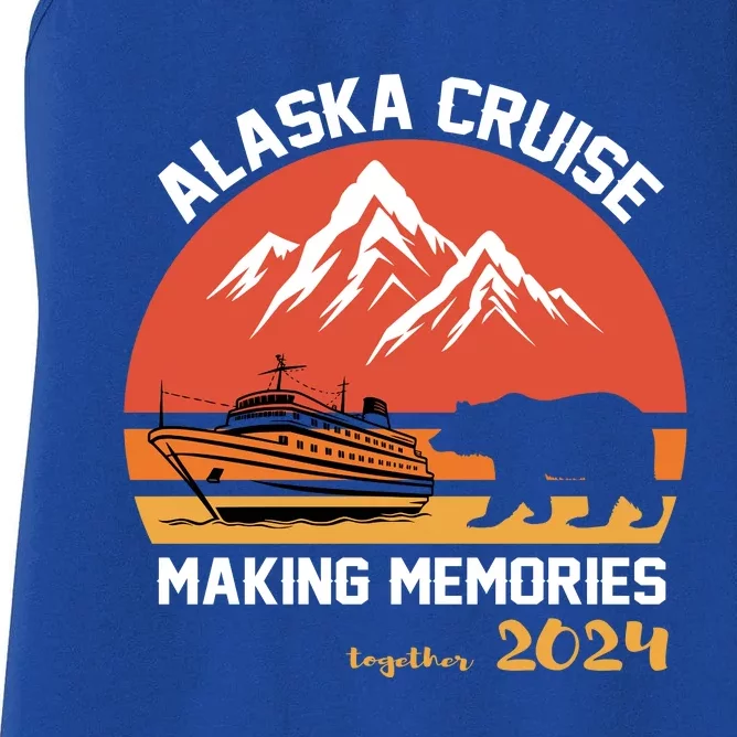 Cute Alaska Cruise Family Vacation Gift Women's Racerback Tank