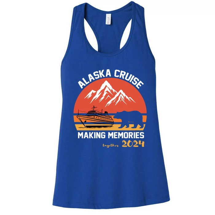 Cute Alaska Cruise Family Vacation Gift Women's Racerback Tank