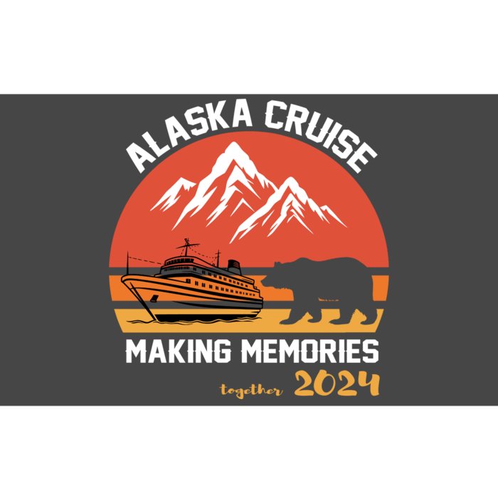 Cute Alaska Cruise Family Vacation Gift Bumper Sticker