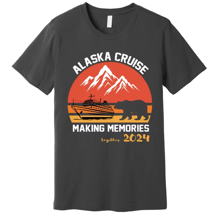 Cute Alaska Cruise Family Vacation Gift Premium T-Shirt