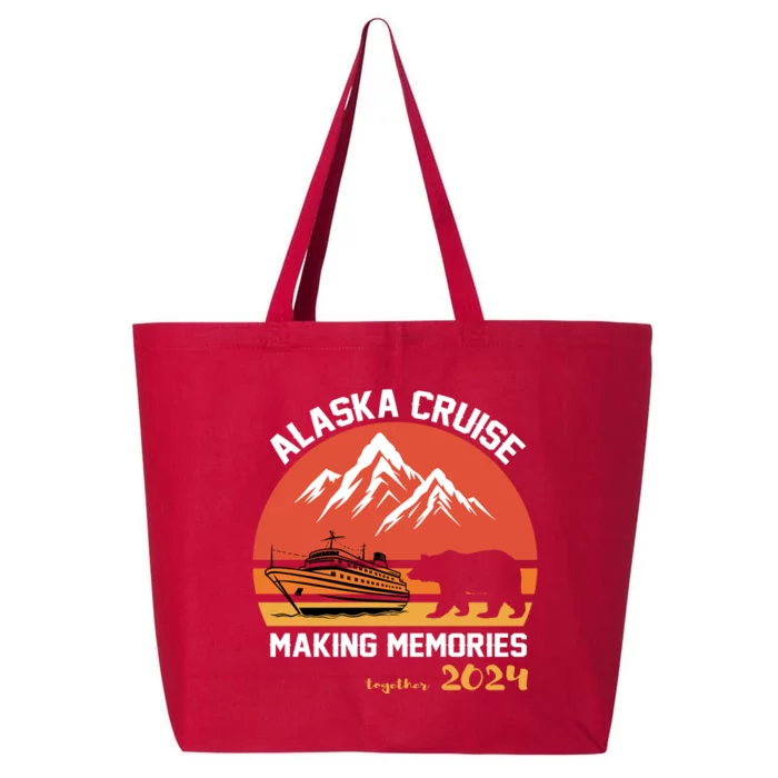 Cute Alaska Cruise Family Vacation Gift 25L Jumbo Tote