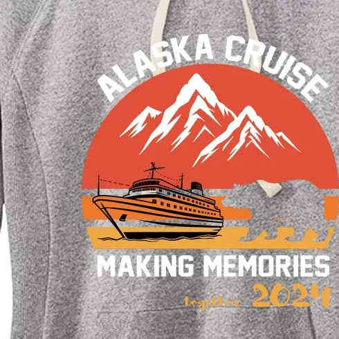 Cute Alaska Cruise Family Vacation Gift Women's Fleece Hoodie