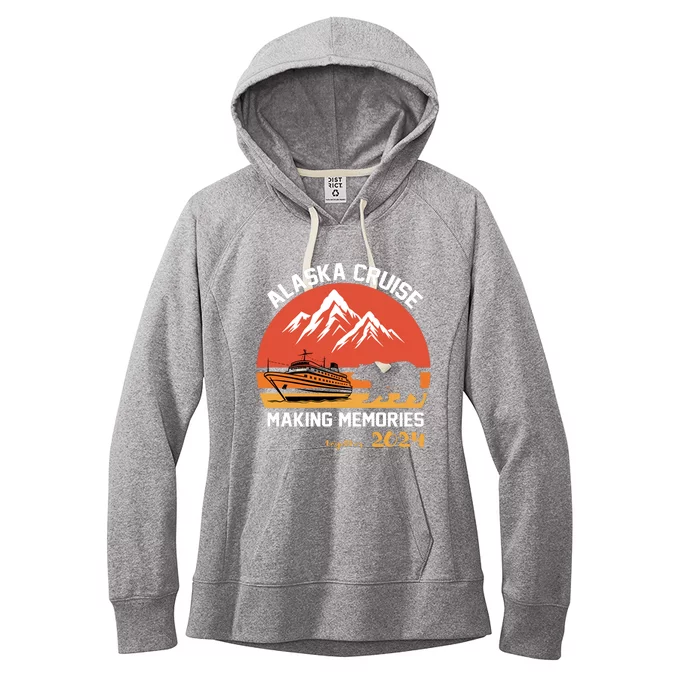 Cute Alaska Cruise Family Vacation Gift Women's Fleece Hoodie