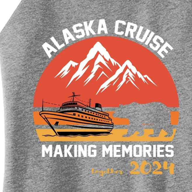 Cute Alaska Cruise Family Vacation Gift Women’s Perfect Tri Rocker Tank