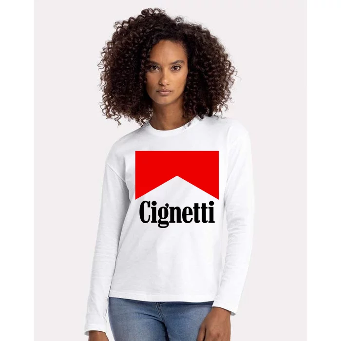 Cignetti Apparel Womens Cotton Relaxed Long Sleeve T-Shirt