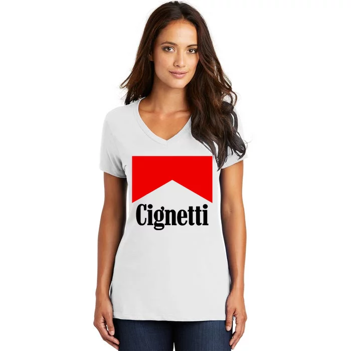 Cignetti Apparel Women's V-Neck T-Shirt