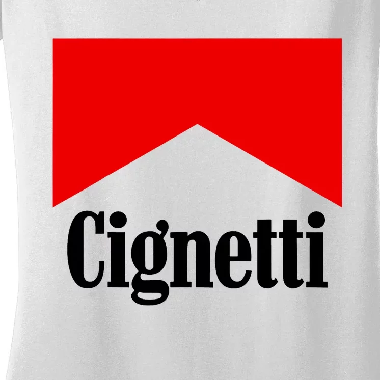 Cignetti Apparel Women's V-Neck T-Shirt