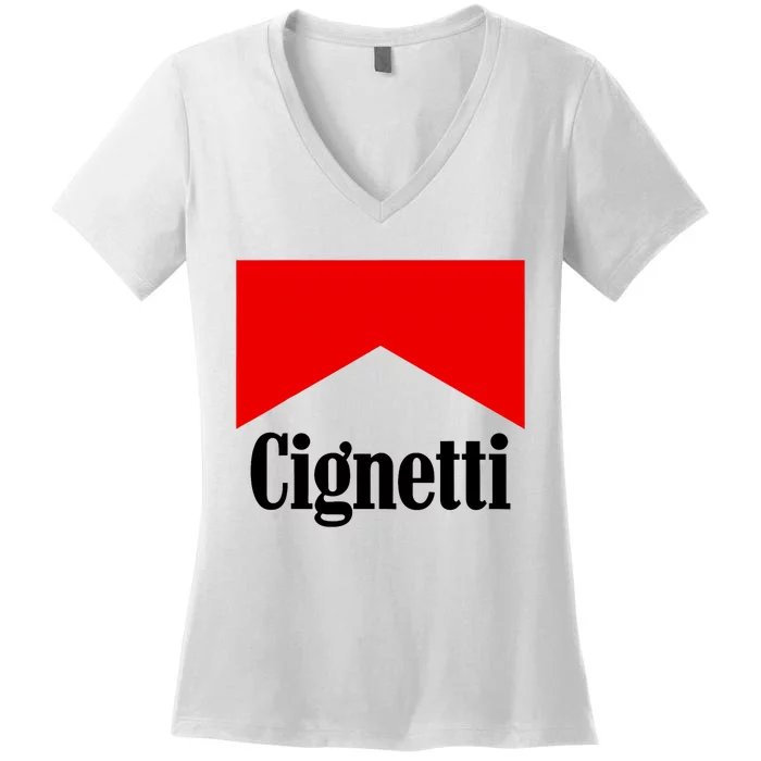 Cignetti Apparel Women's V-Neck T-Shirt