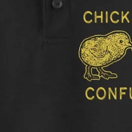 CHICKS ARE CONFUSING Dry Zone Grid Performance Polo