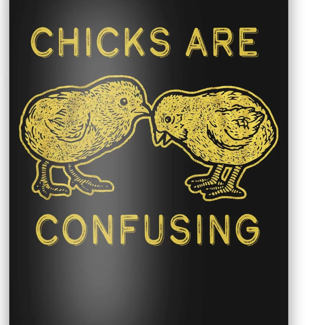 CHICKS ARE CONFUSING Poster