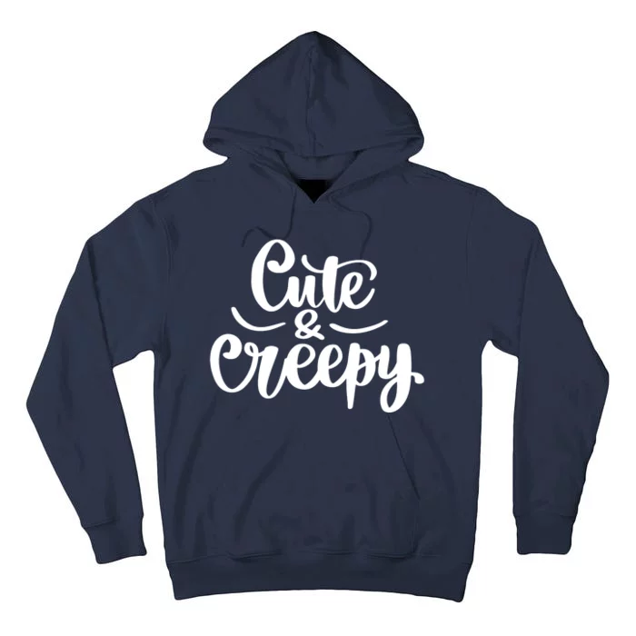 Cute And Creepy Halloween Funny Tall Hoodie