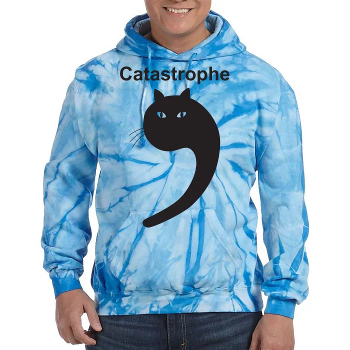 Cat Apostrophe Tie Dye Hoodie