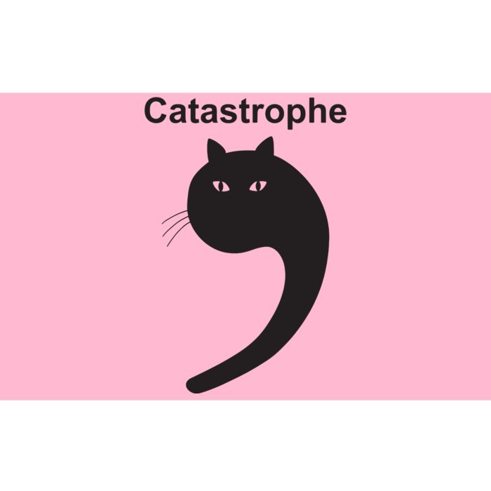 Cat Apostrophe Bumper Sticker