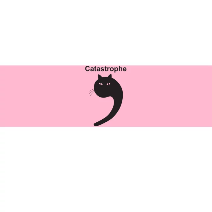 Cat Apostrophe Bumper Sticker