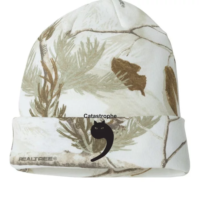 Cat Apostrophe Kati - 12in Camo Beanie