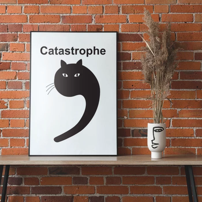 Cat Apostrophe Poster