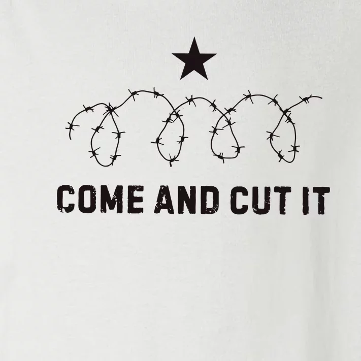 Come And Cut It Barbed Wire Political Toddler Long Sleeve Shirt