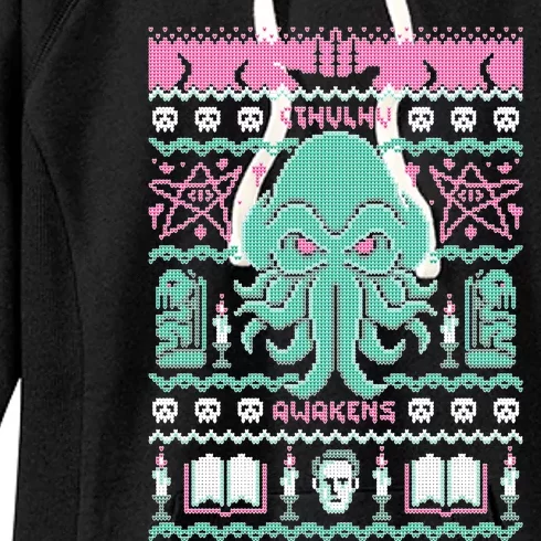 Cthulhu Awakens Women's Fleece Hoodie