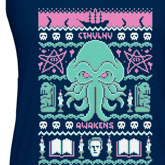 Cthulhu Awakens Ladies Essential Flowy Tank