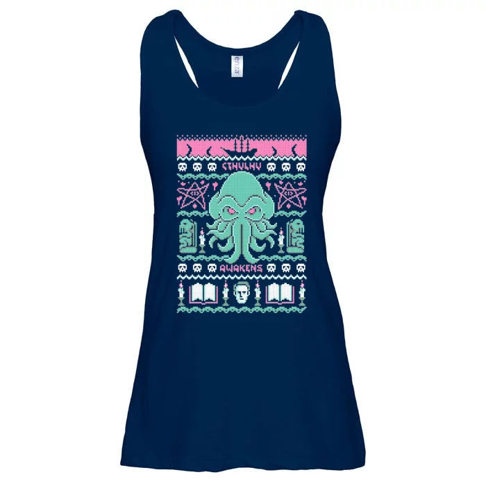 Cthulhu Awakens Ladies Essential Flowy Tank