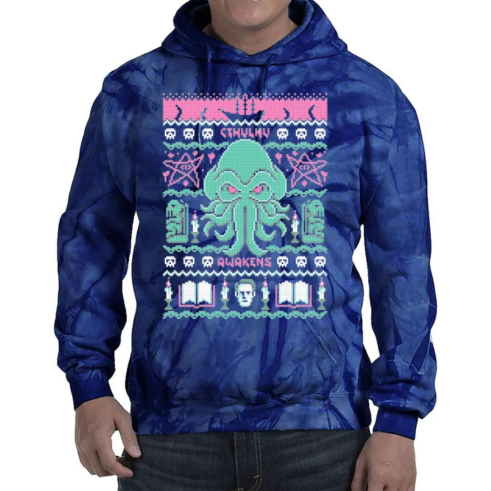 Cthulhu Awakens Tie Dye Hoodie