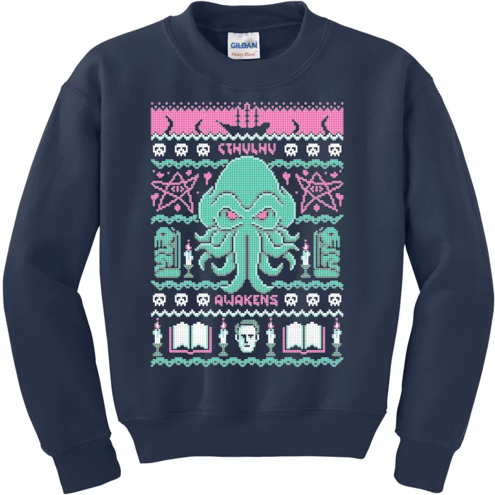 Cthulhu Awakens Kids Sweatshirt