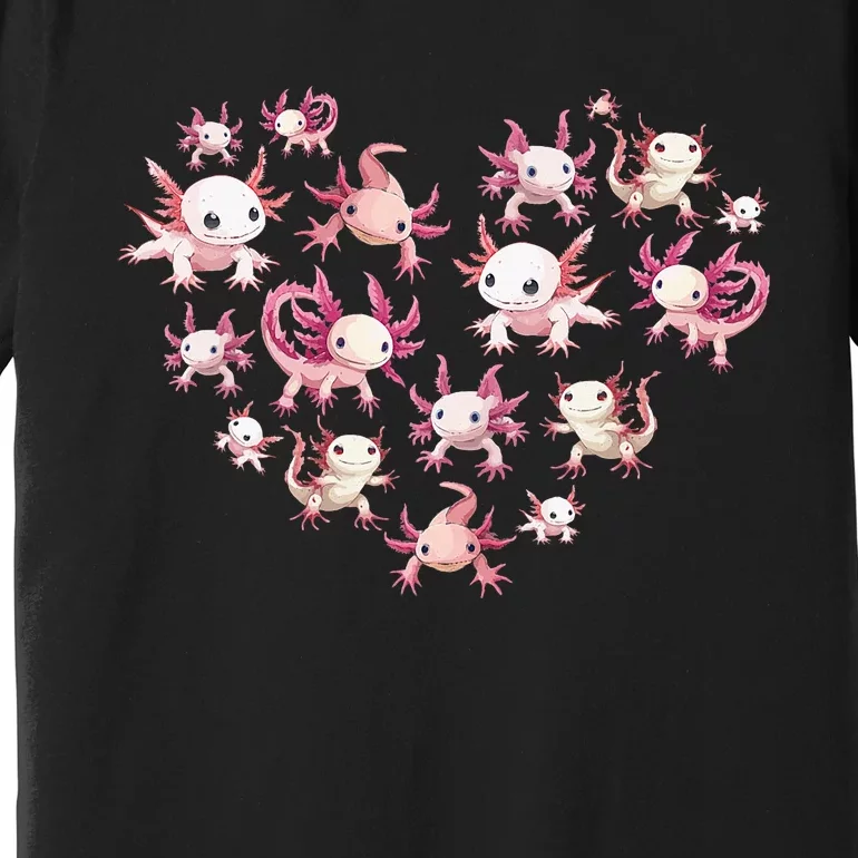 Cute Axolotl Premium T-Shirt