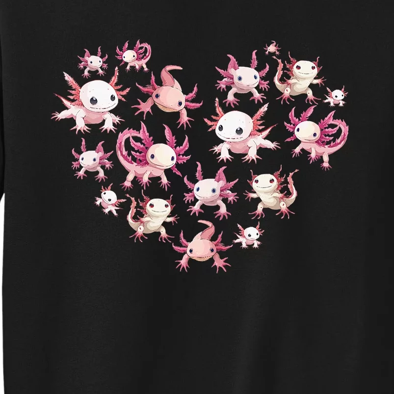 Cute Axolotl Tall Sweatshirt