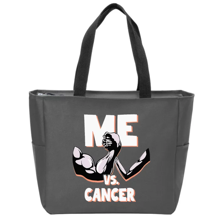 Cancer Awareness Chemotherapy Leukemia Cancer Survivor Zip Tote Bag