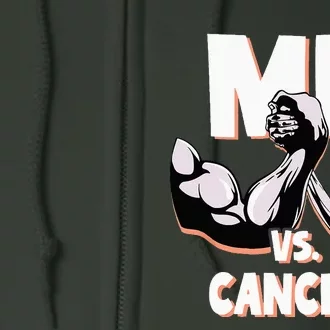 Cancer Awareness Chemotherapy Leukemia Cancer Survivor Full Zip Hoodie