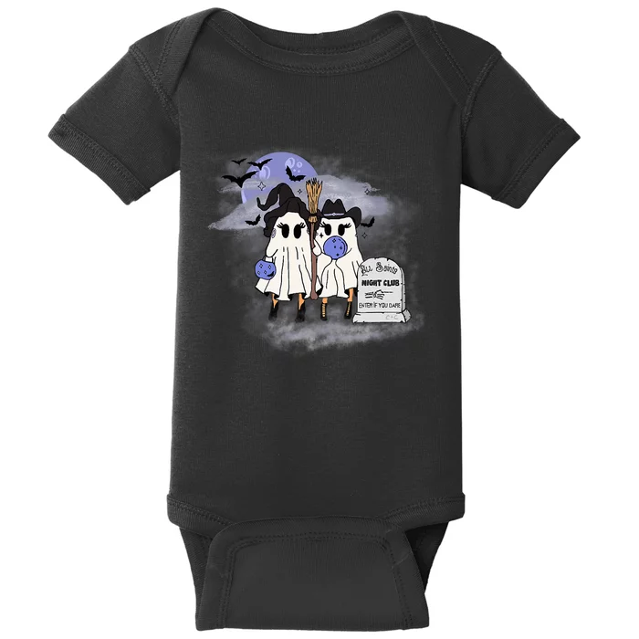 Creeps And Crimes Ghosts Baby Bodysuit