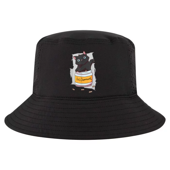 Cat Antidepressant Cool Comfort Performance Bucket Hat