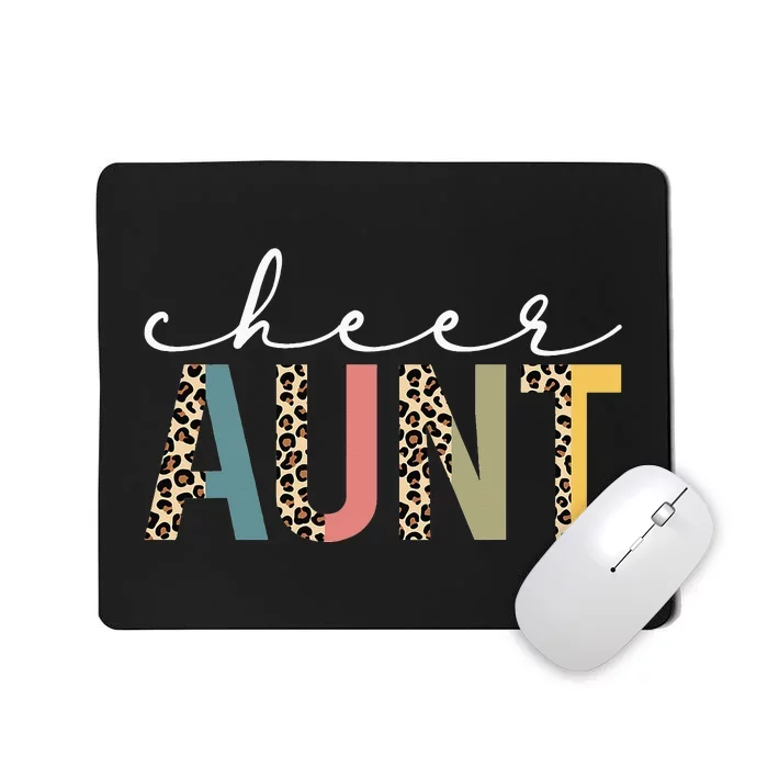 Cheer Aunt Cheerleader Outfit Cheer Auntie Cheer Mousepad