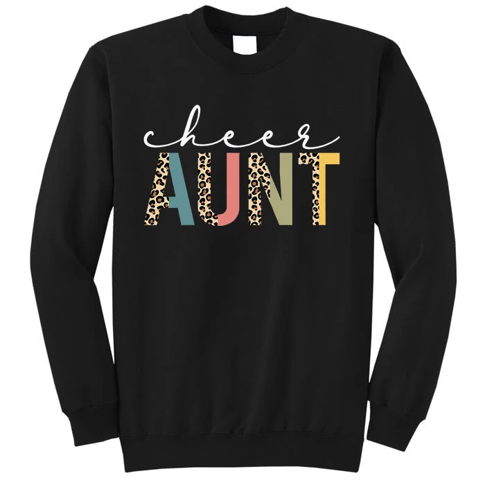 Cheer Aunt Cheerleader Outfit Cheer Auntie Cheer Tall Sweatshirt