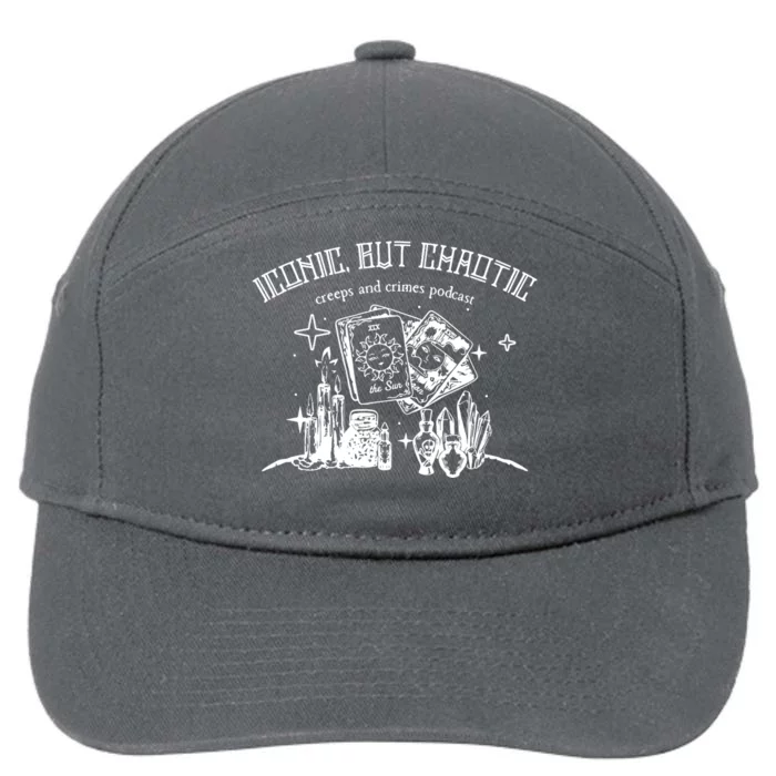 Creeps And Crimes Ghosts 7-Panel Snapback Hat