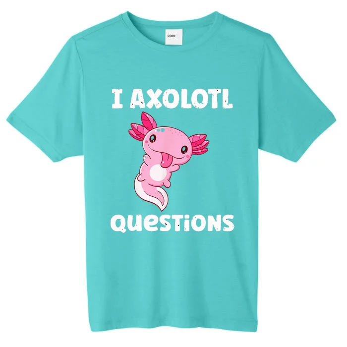 Cute Axolotl ChromaSoft Performance T-Shirt