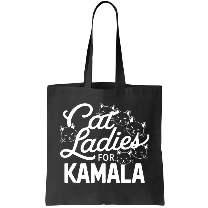 Cute Anime Cats Cat Ladies For Kamala Tote Bag