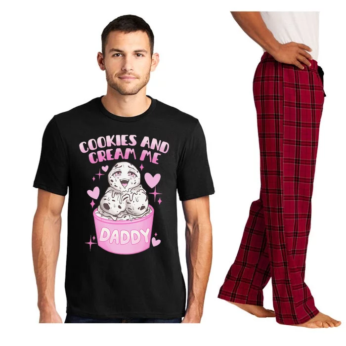 Cookies And Cream Me Daddy Funny Halloween Humor Sarcasm Pajama Set