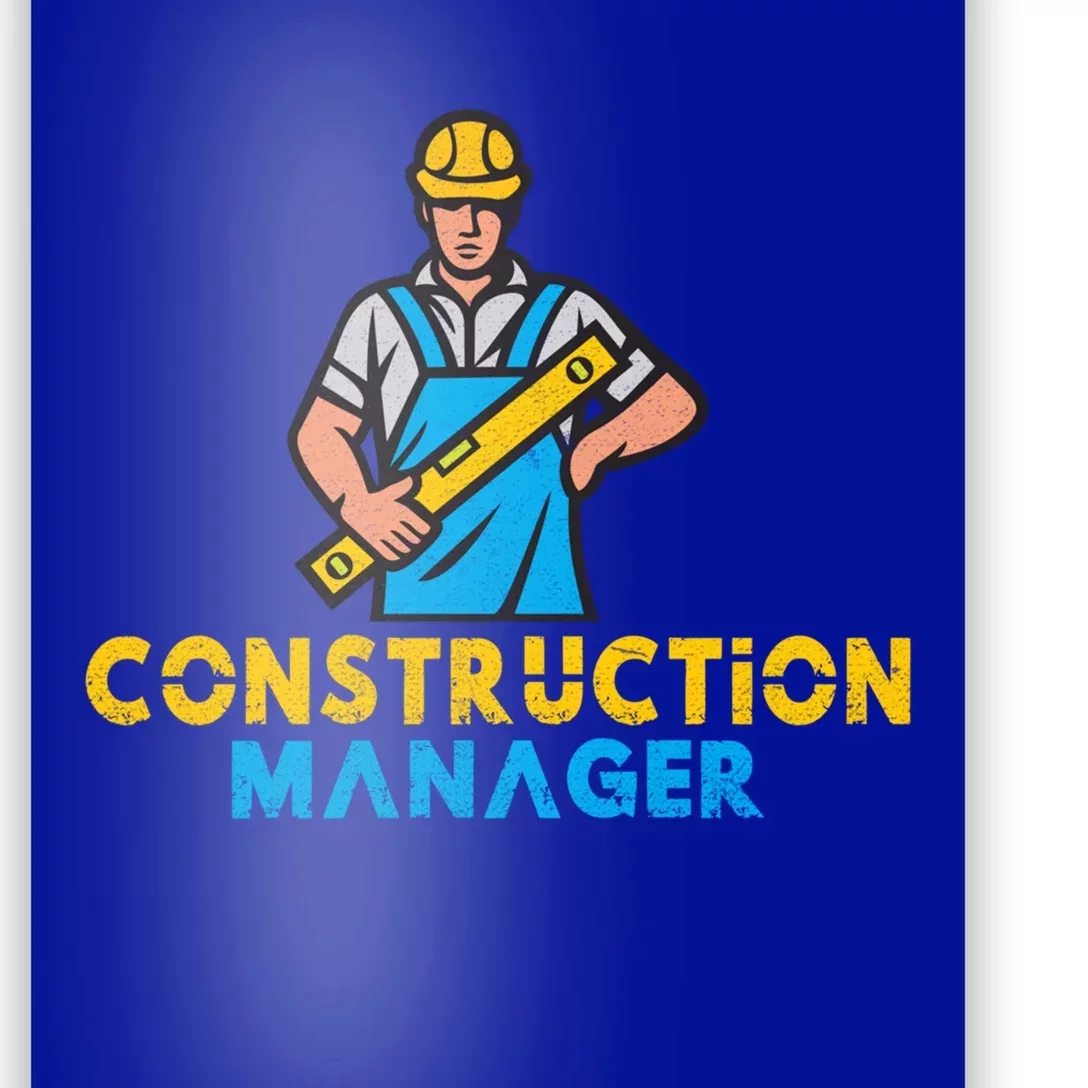 Construction Ager Construction Worker Gift Poster