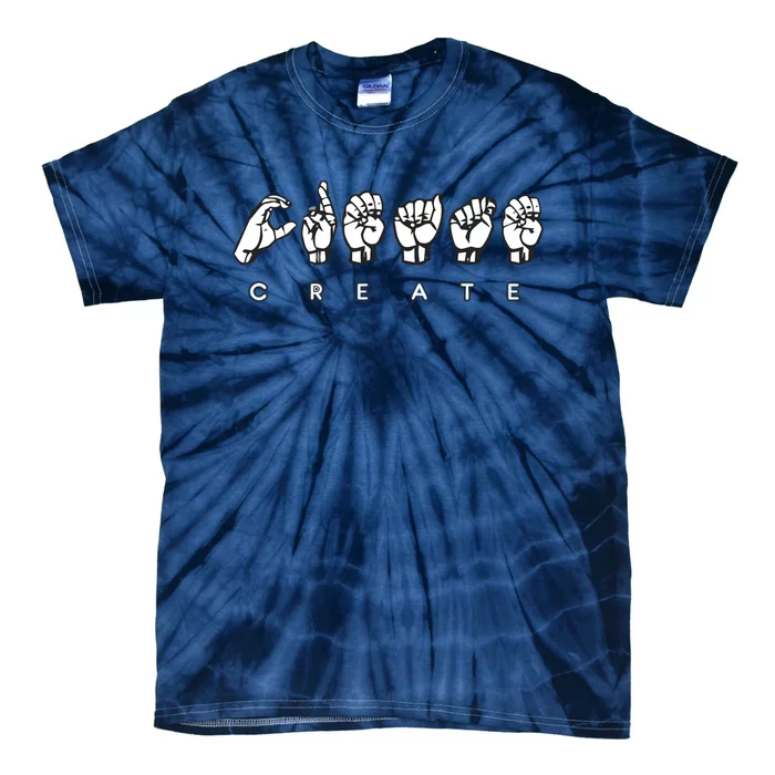 Create (ASL) Tie-Dye T-Shirt