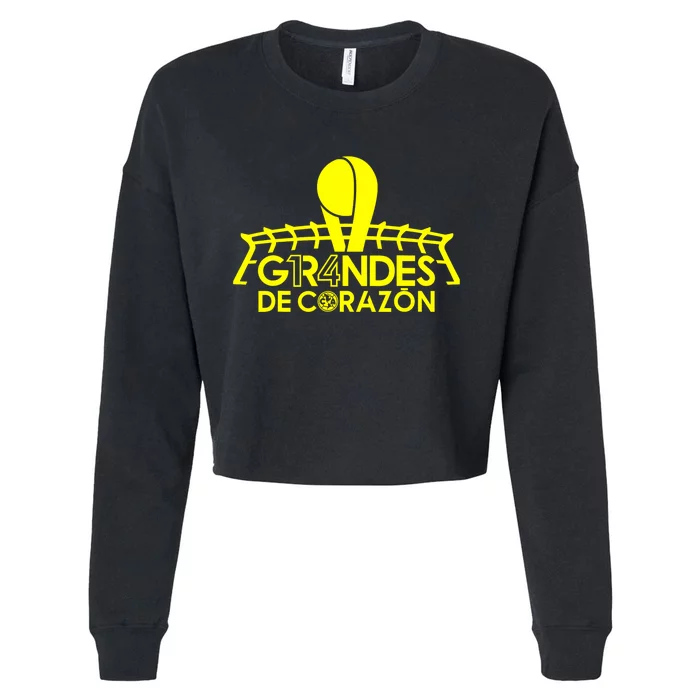 Club America Champions Cropped Pullover Crew