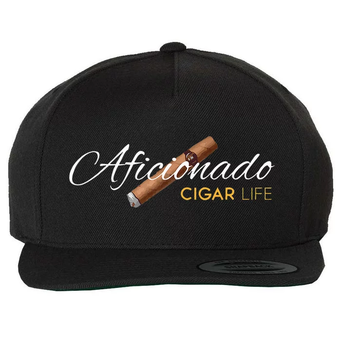 Cigar Aficionado. Cigar Life Wool Snapback Cap