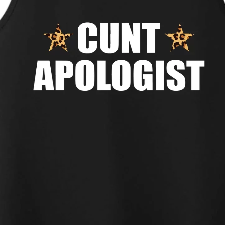 Cunt Apologist Performance Tank