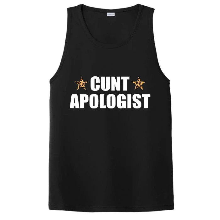 Cunt Apologist Performance Tank