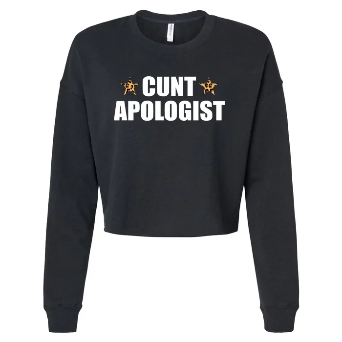 Cunt Apologist Cropped Pullover Crew