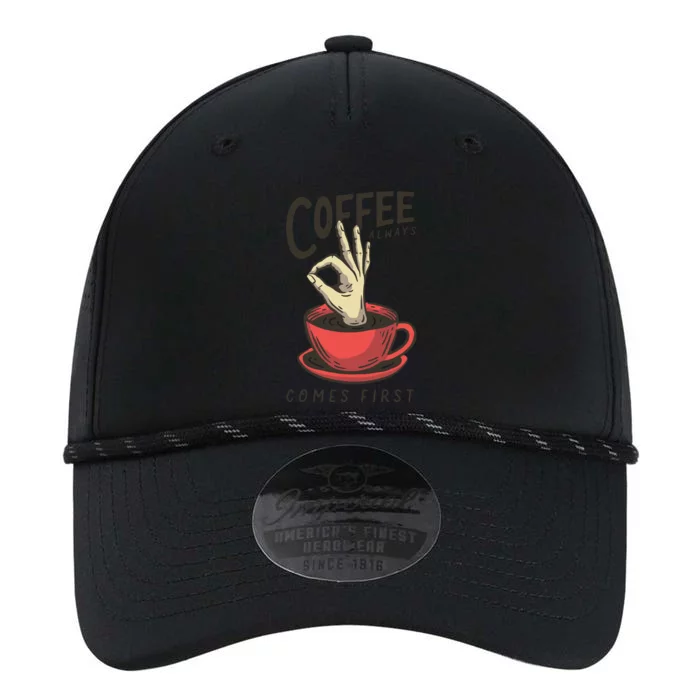 Coffee Always Comes First Performance The Dyno Cap